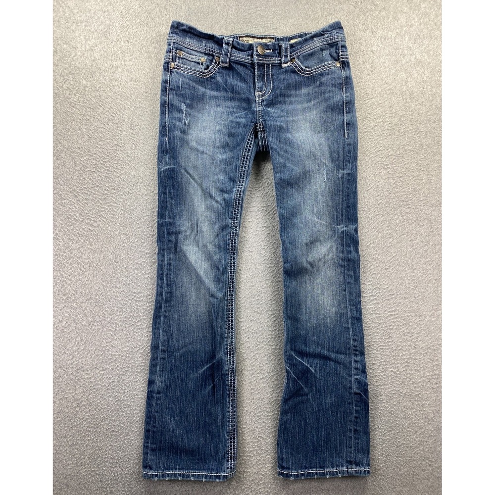 BKE Payton Bootcut Jeans Women's 27x31.5 Low Rise Stretch Medium Wash (30x30)